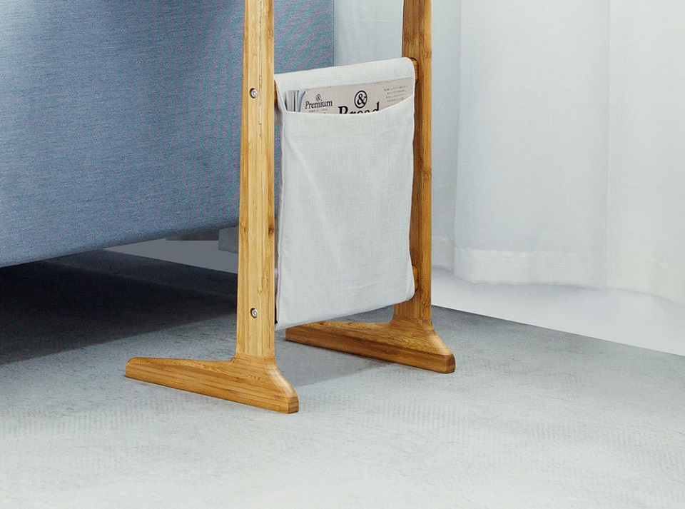 Столик Zen`s Bamboo Multifunctional Sofa Table карман